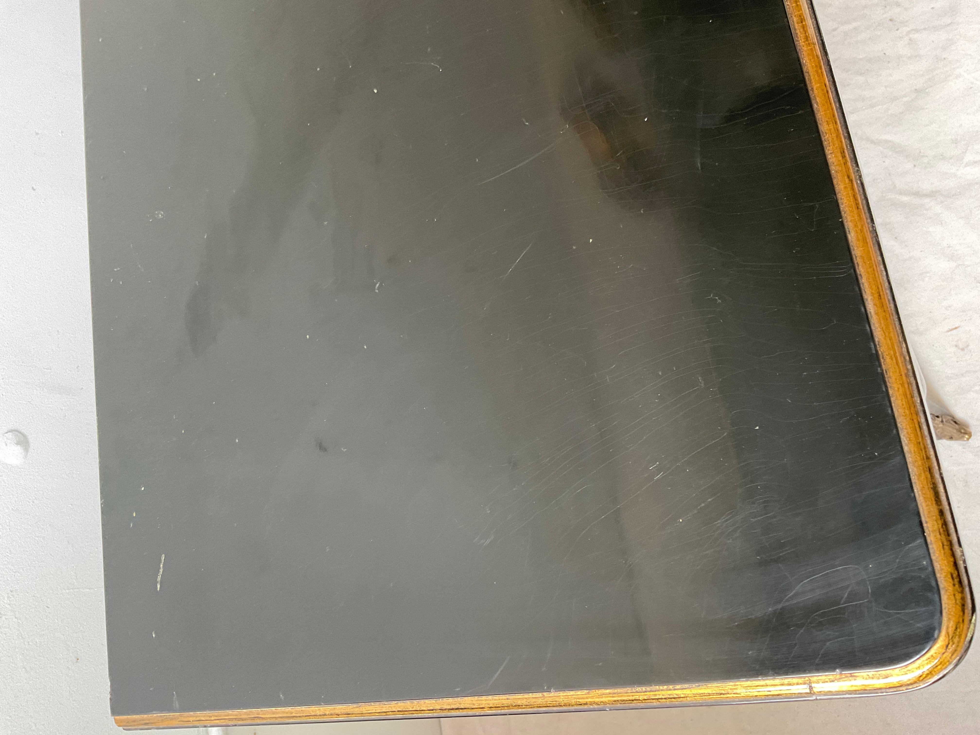 1960er Schwarz lackierter Konsolentisch im Regency-Stil von Bodart im Angebot 5