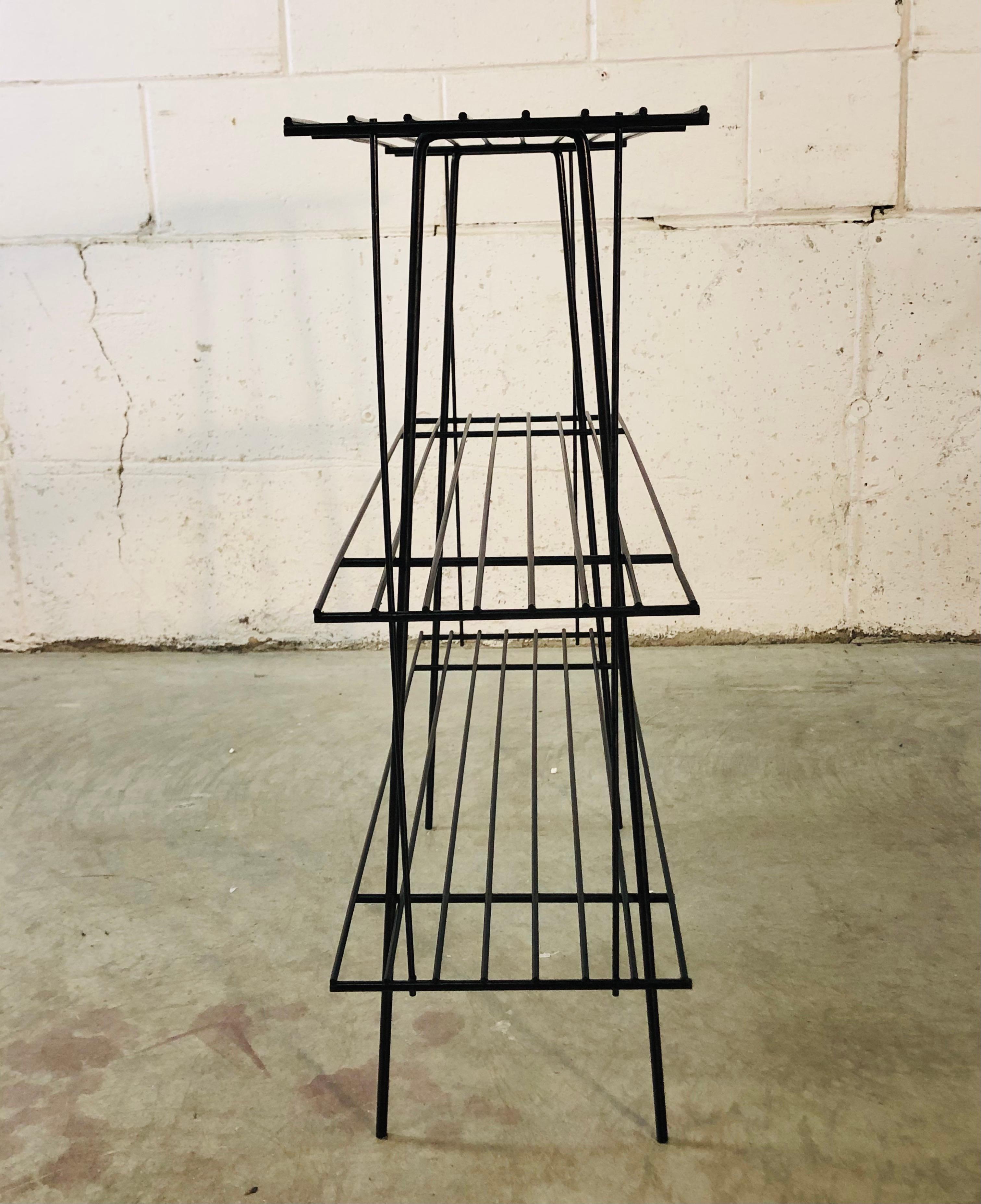 vintage wire rack