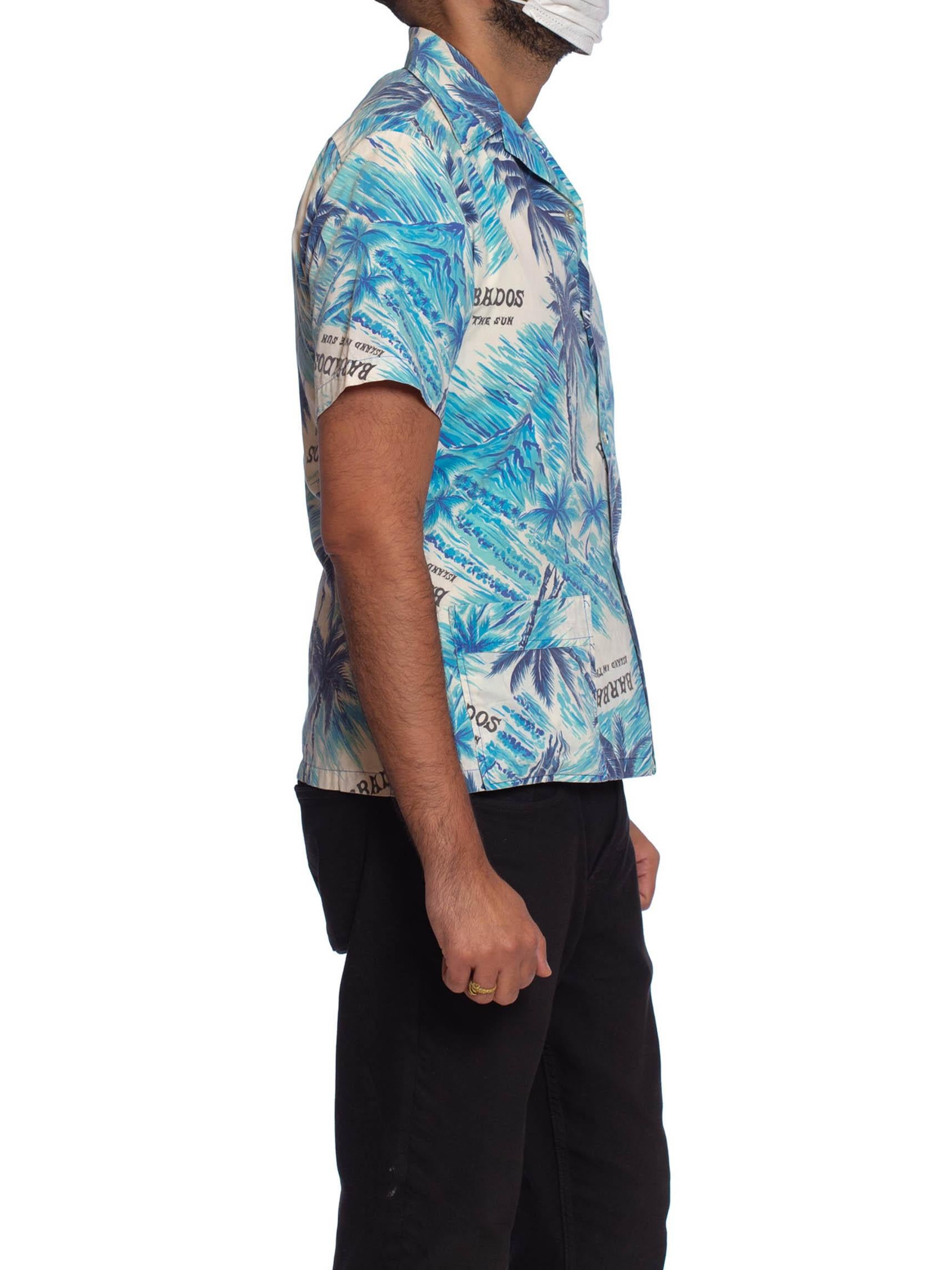 camisa barbados hombre