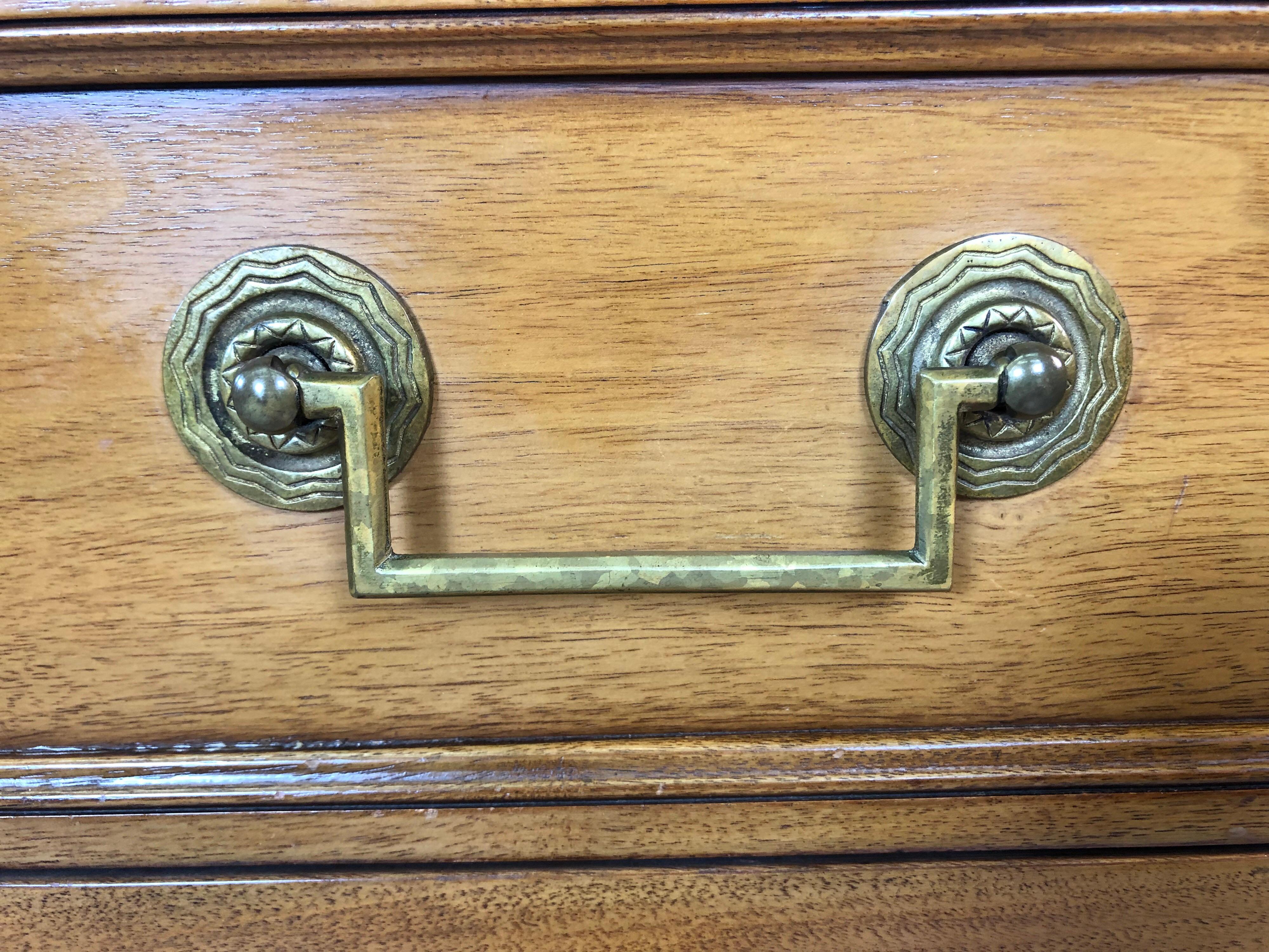 1960s Bodart Furniture Sheridan Low Mahogany Dresser 2