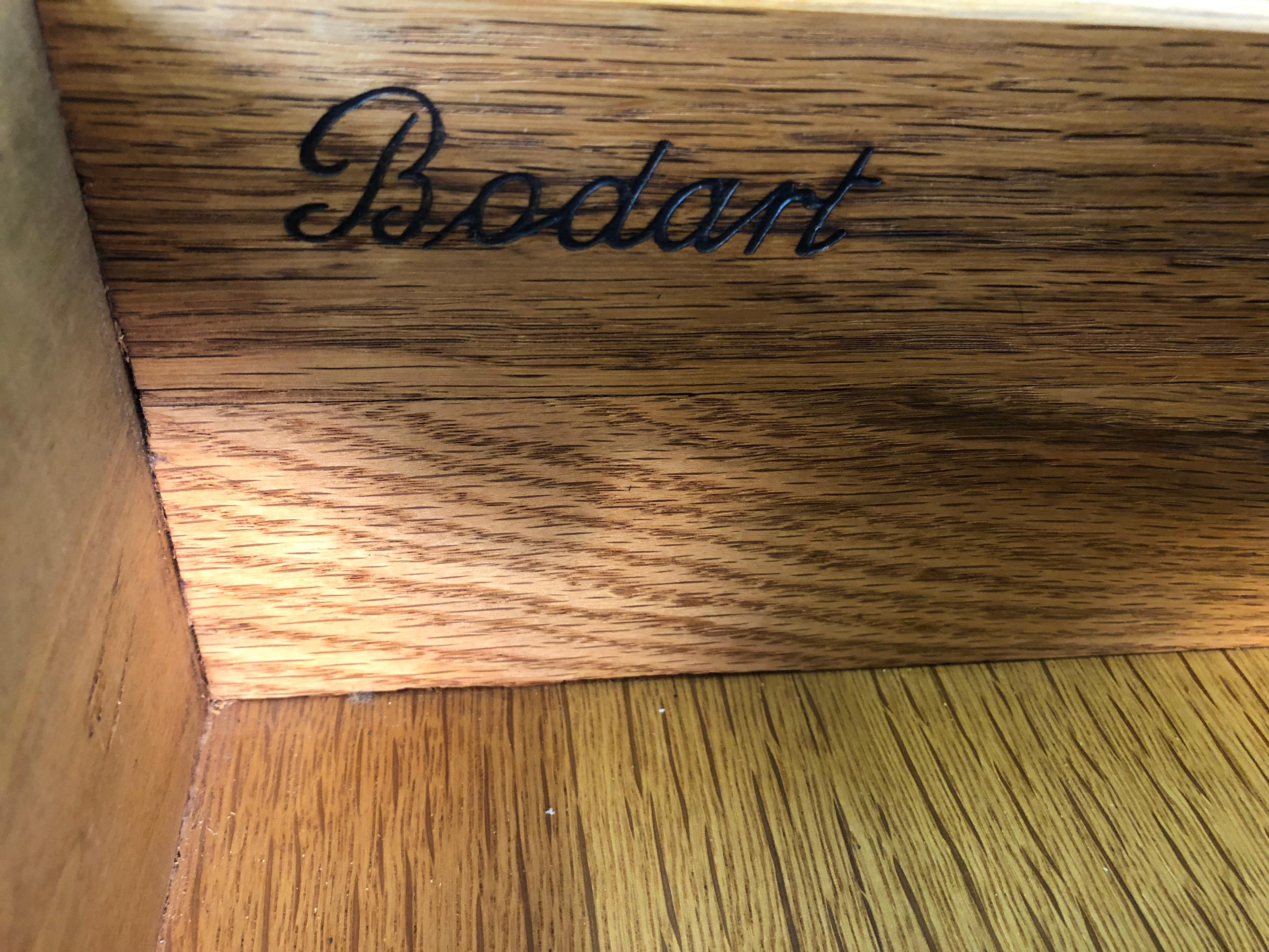 Mid-Century Modern 1960s Bodart Furniture Sheridan Low Mahogany Dresser