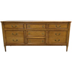 1960s Bodart Furniture Sheridan Low Mahogany Dresser