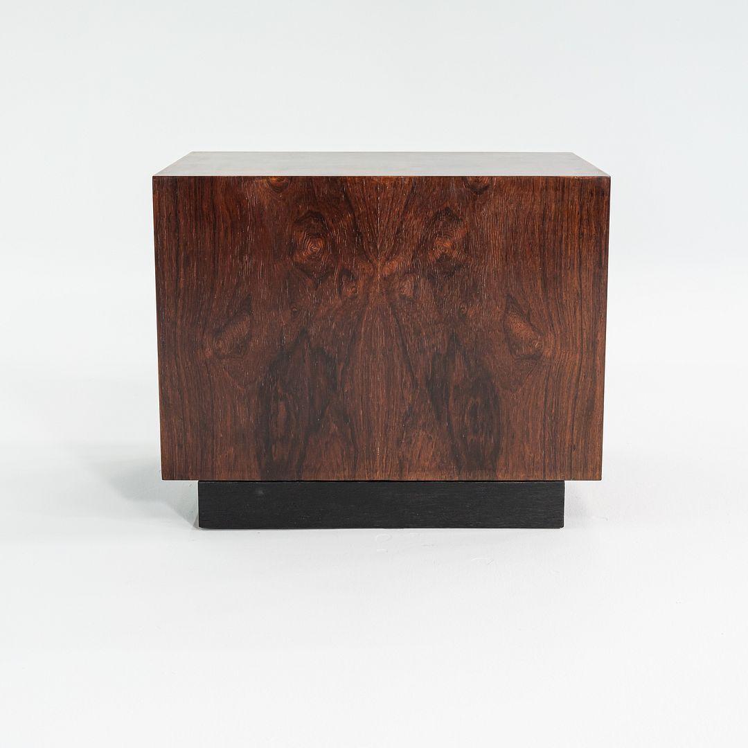 Mid-20th Century 1960s Bodil Kjaer Office Storage Pedestal Cabinet by CI Designs in Rosewood For Sale