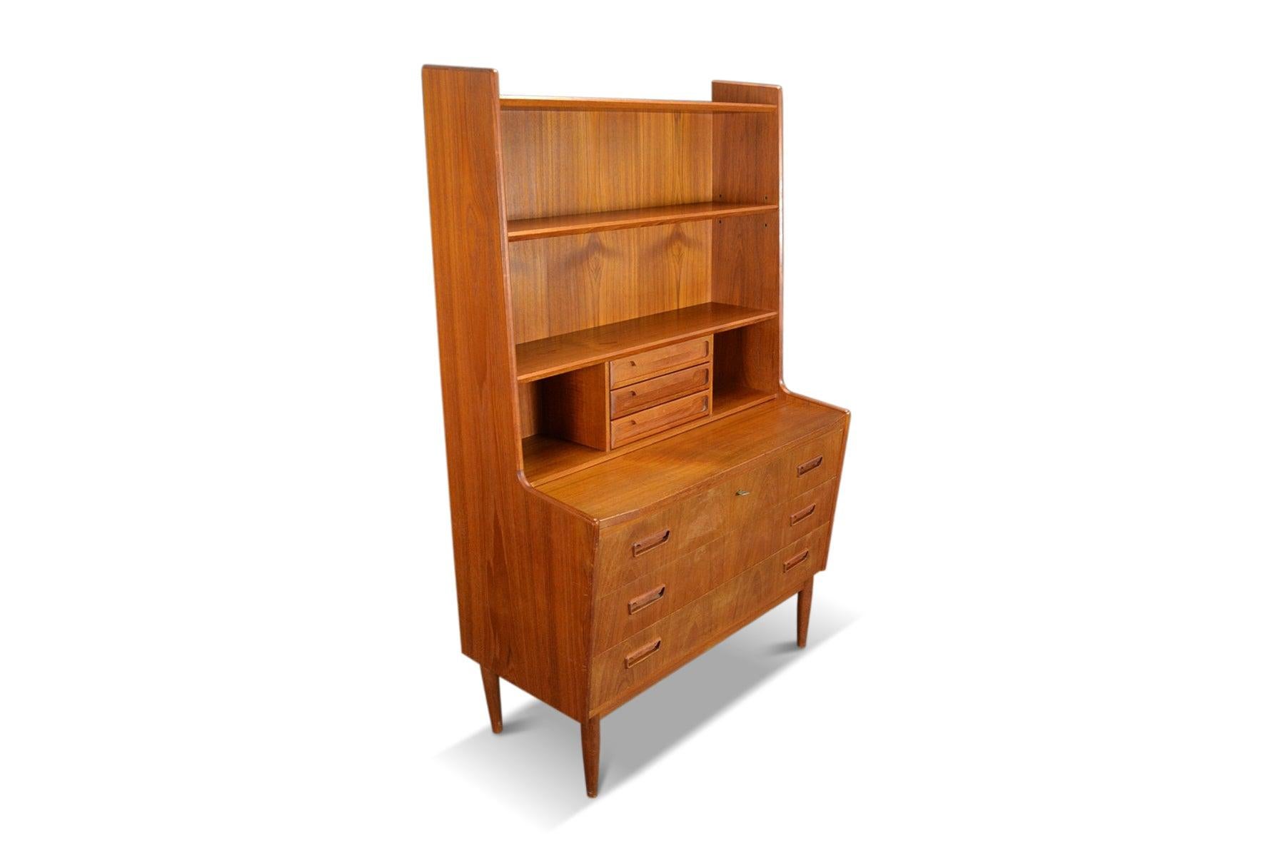 Danish 1960s Bookcase / Secretary Desk in Teak