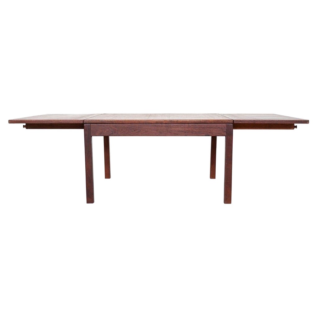 1960s Borge Mogensen for Fredericia Stolefabrik Drop Leaf Coffee Table 31x63"