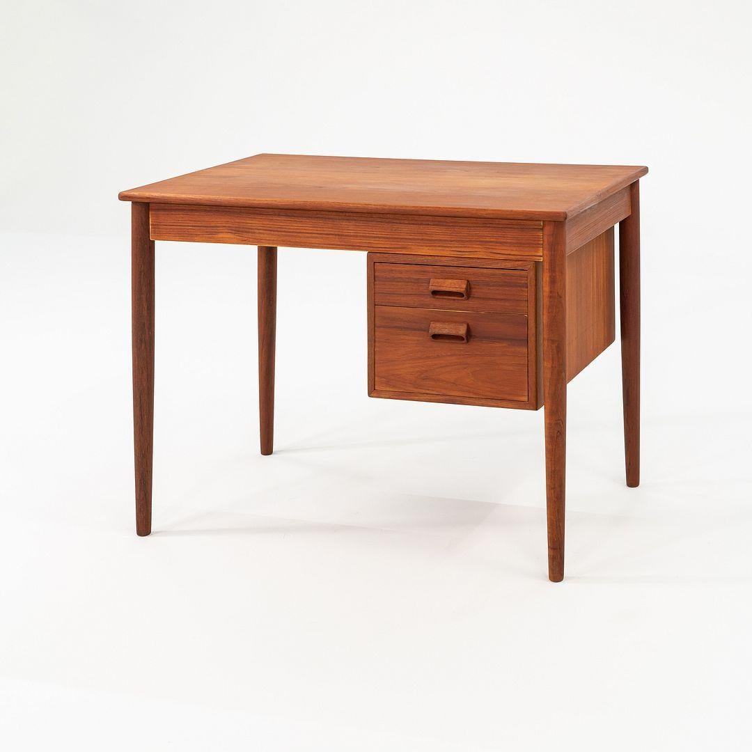 Moderno Scrivania in teak di Borge Mogensen per Soborg Mobelfabrik del 1960 in vendita