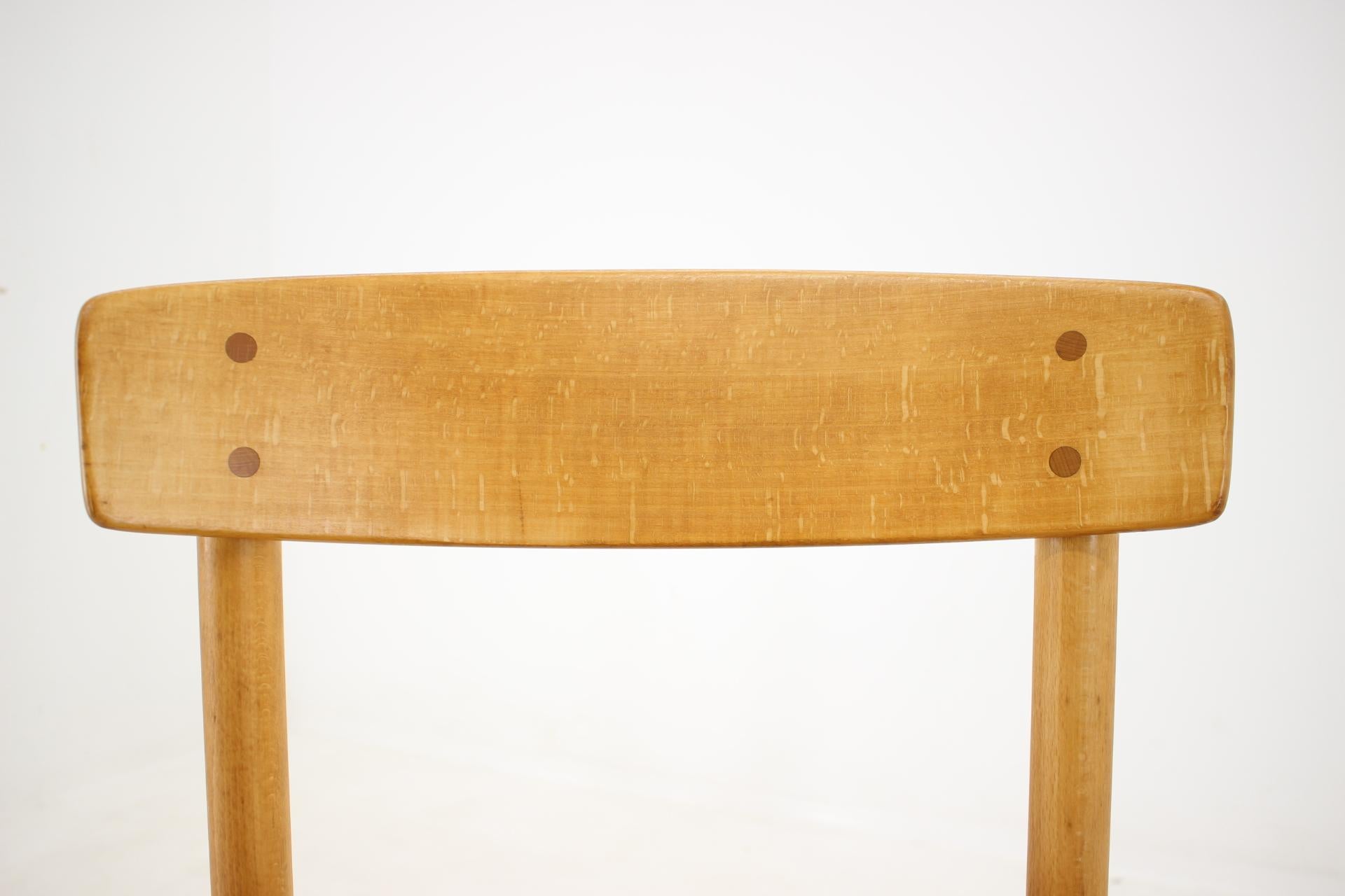 1960s Borge Mogensen J 39 Dining Chair, Set of 6 3