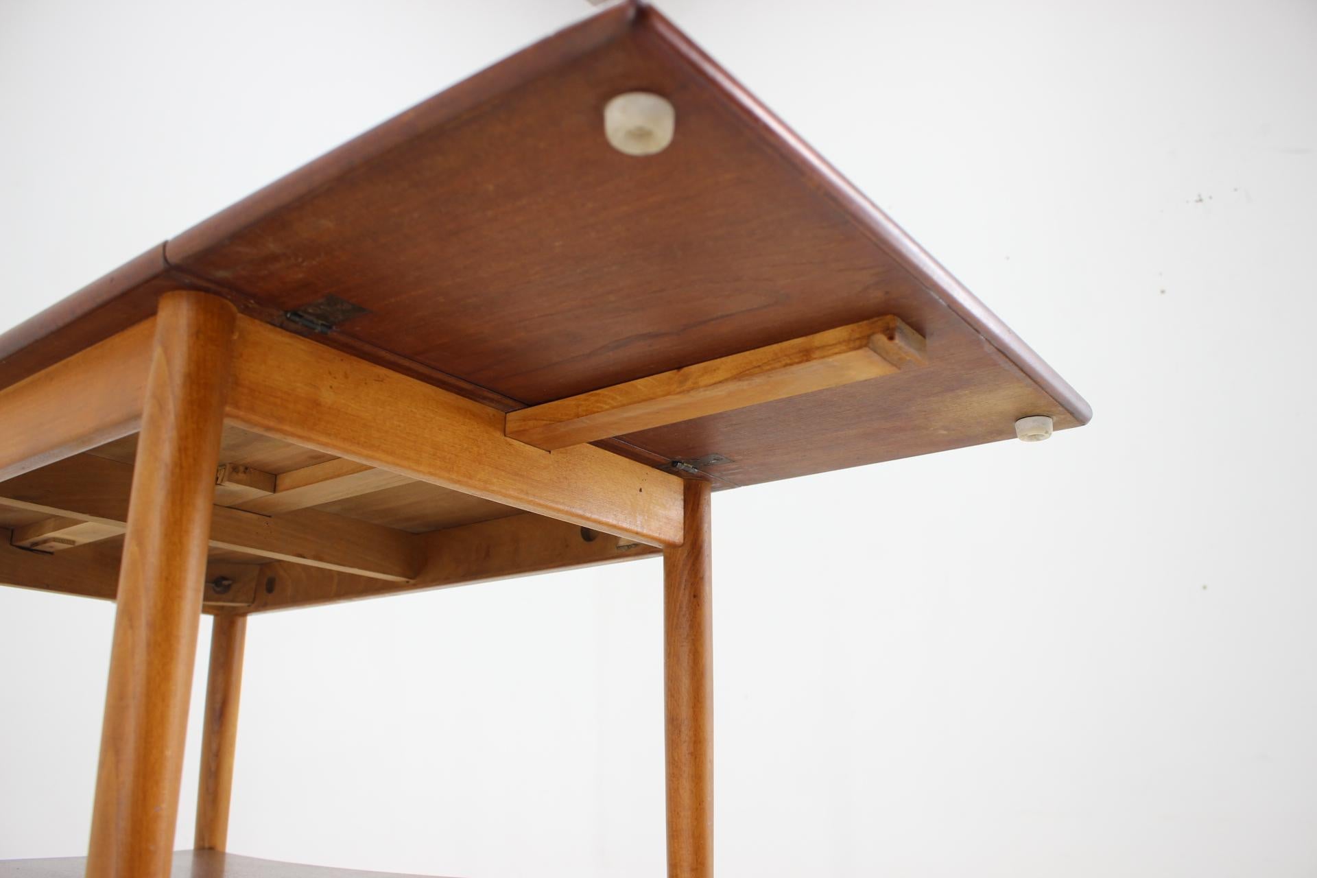Mid-20th Century 1960s Borge Mogensen Teak and Oak Coffee Table for Soborg Mobelfabric, Denmark For Sale