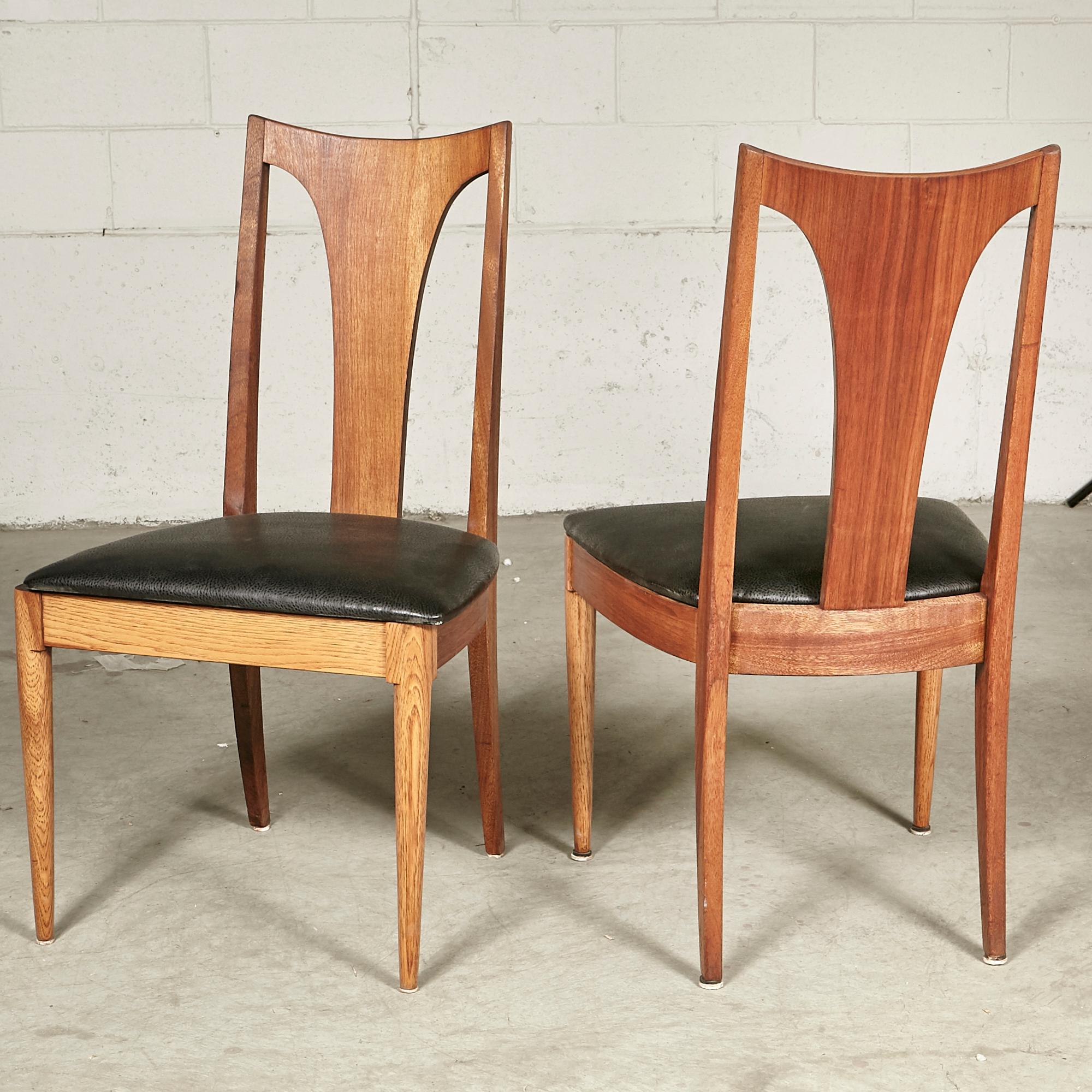 1960s Brasilia-Style Dining Chairs, Set of 4 For Sale 2
