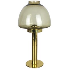 1960s Brass and Glass "Claudia" Candleholder Made by Hans-Agne Jakobsson