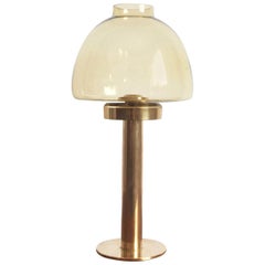 1960s Brass and Glass ‘Claudia’ Candleholder Made by Hans-Agne Jakobsson