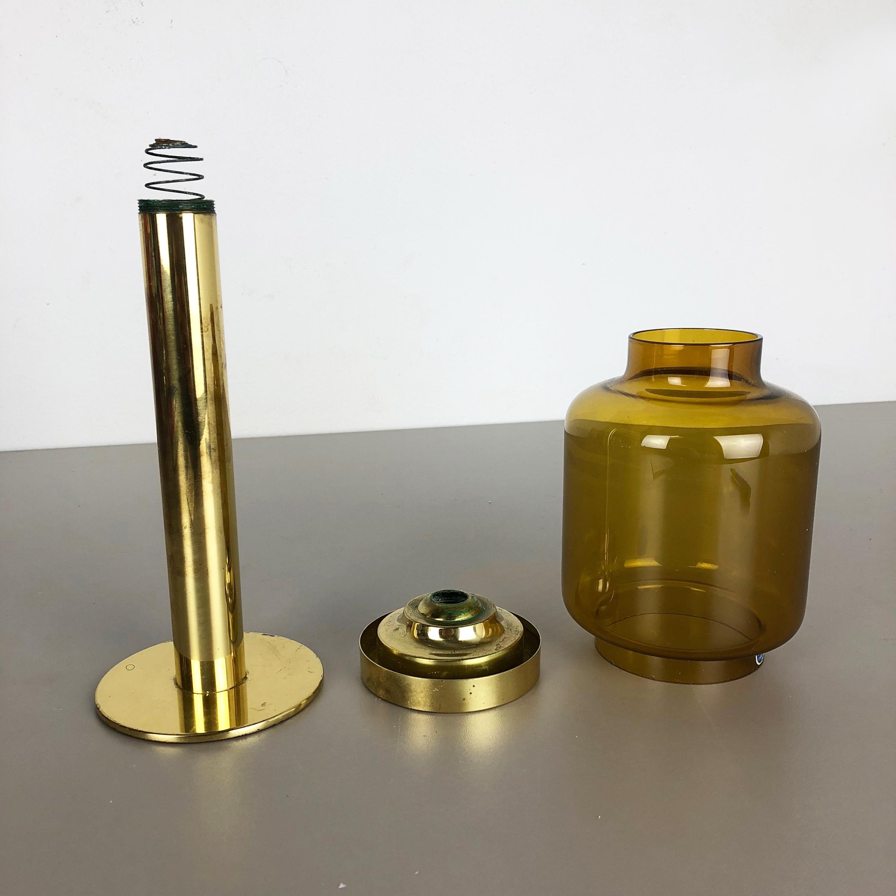 1960s Brass and Glass 