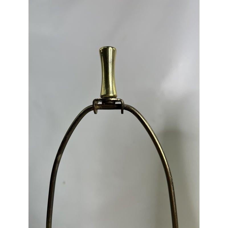1960s Brass and Walnut Table Lamp by Modeline 3