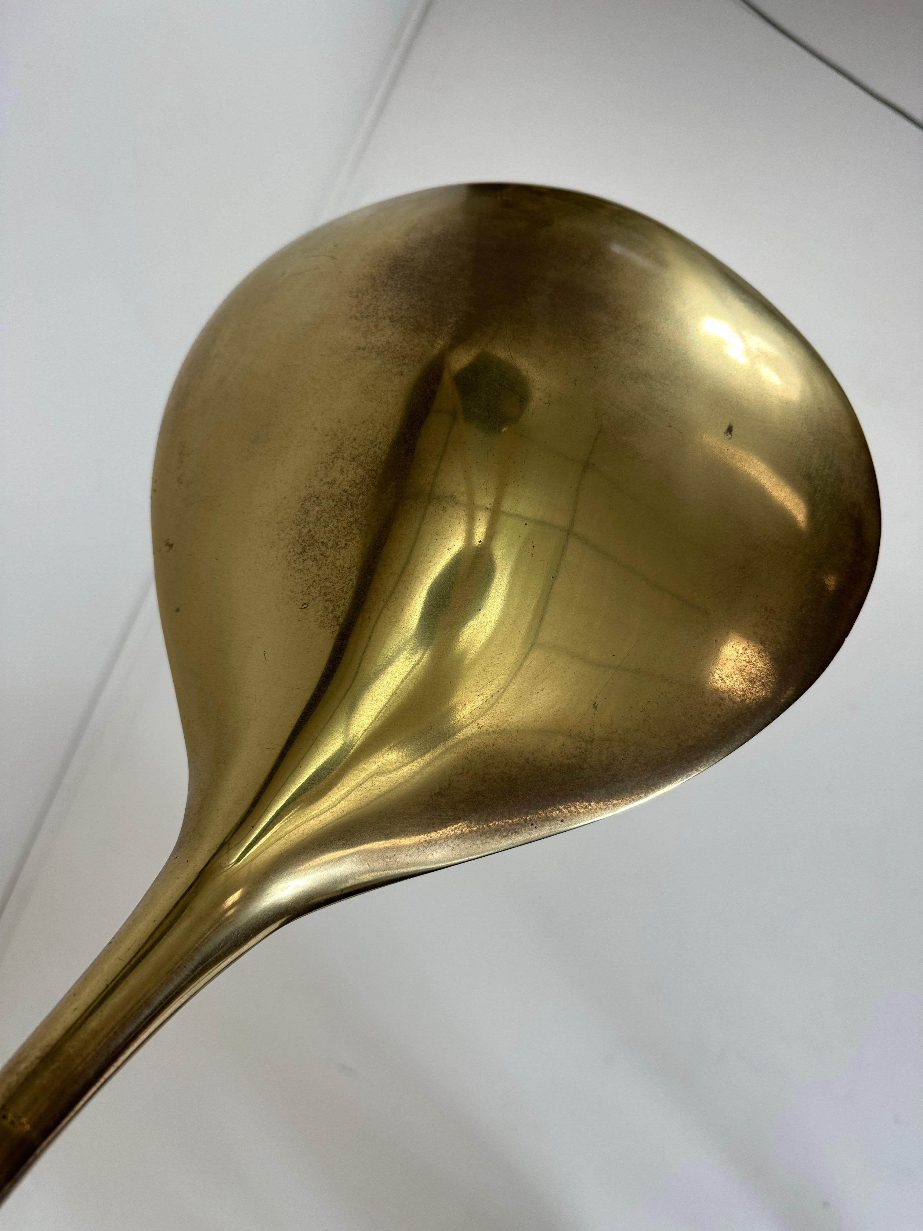 Inconnu Laiton des années 1960  Lampadaire en vente