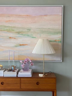 1960s Brass Fog & Mørup Table Lamp, Made in Denmark
