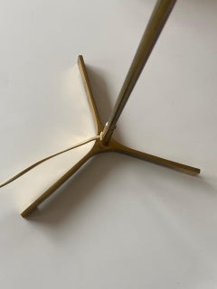 1960s Brass Fog & Mørup Table Lamp, Made in Denmark