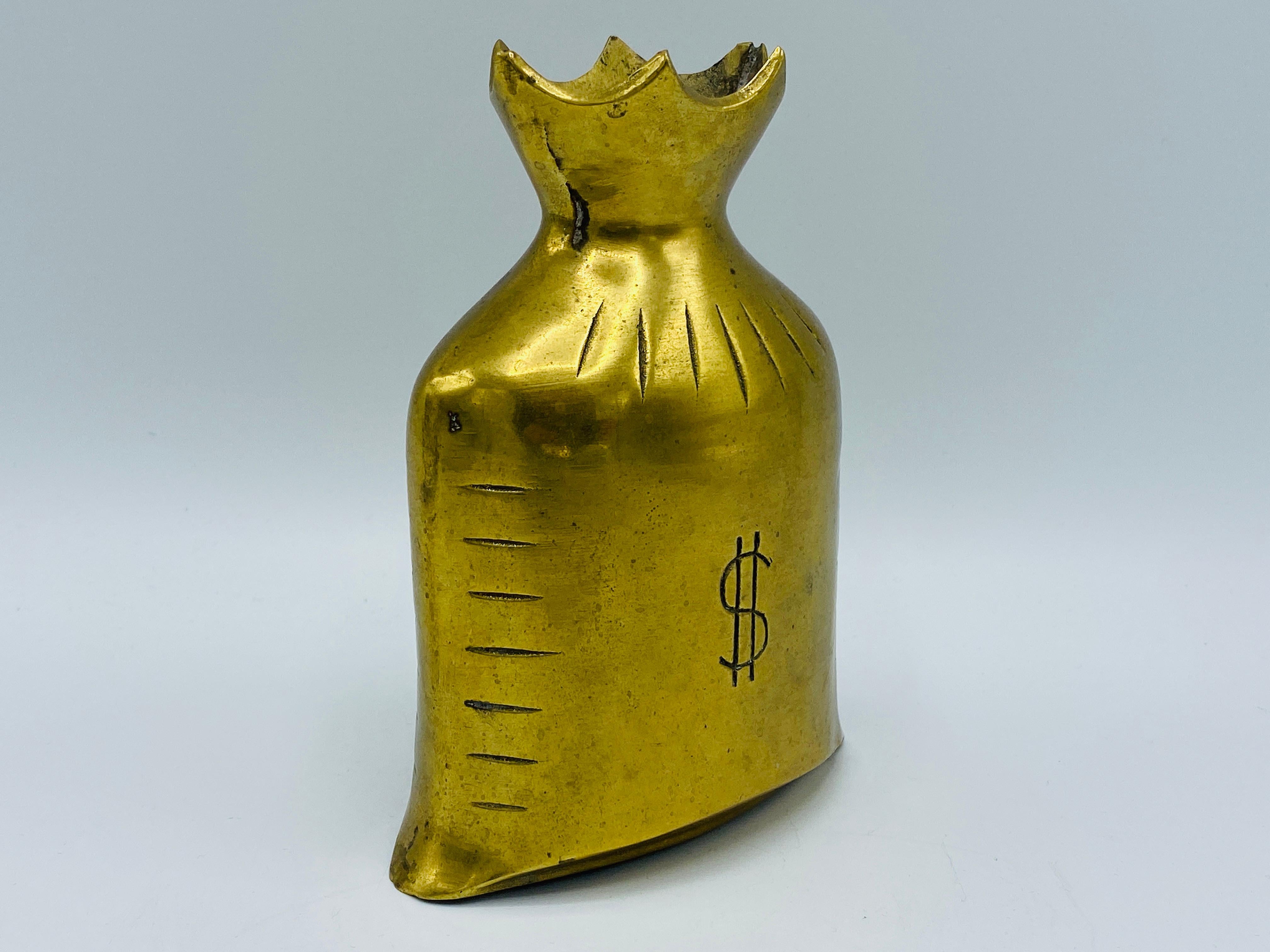 1960s Brass Money '$' Bag 1