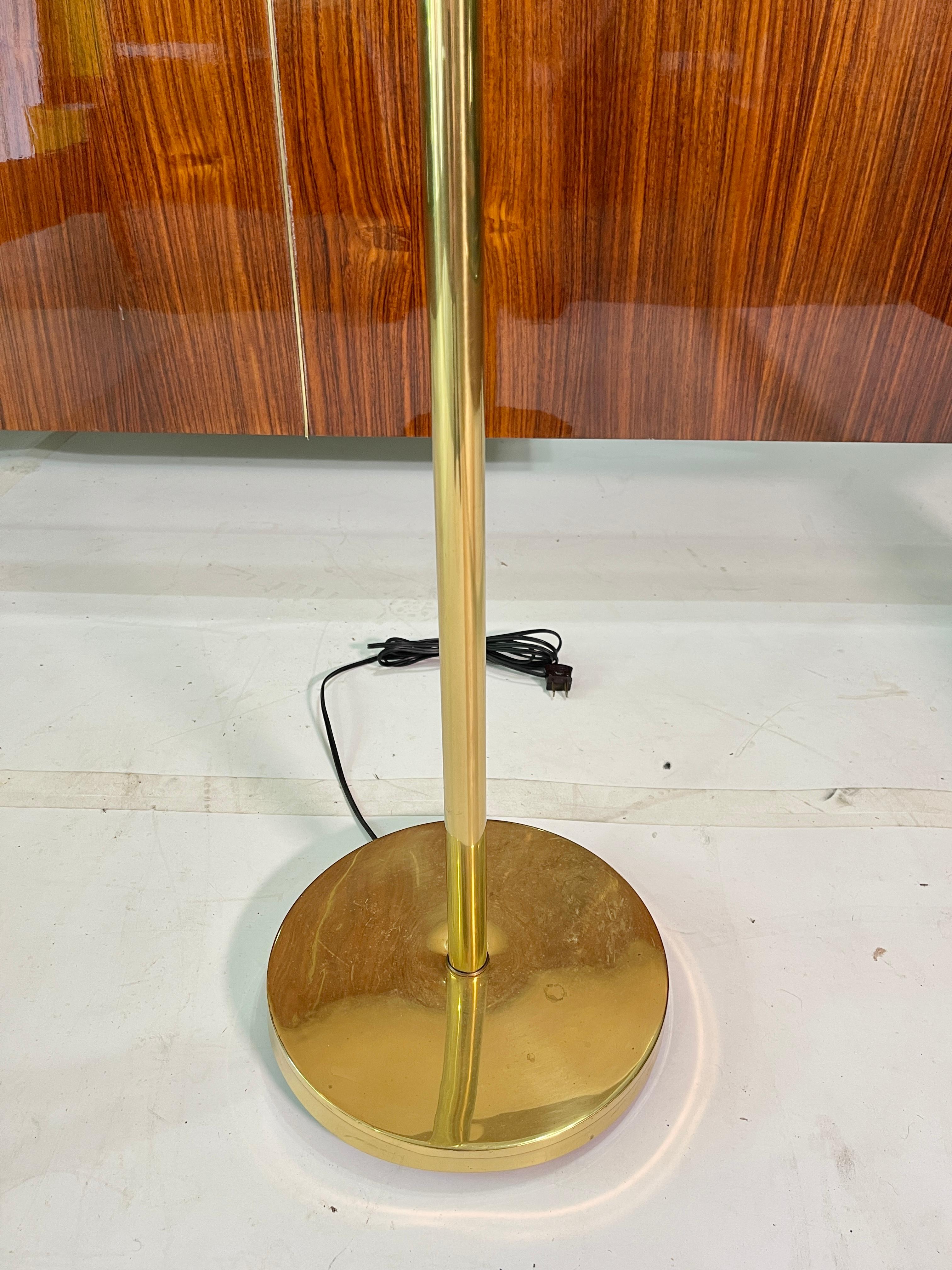 1960's Brass Sputnik Floor Lamp For Sale 1