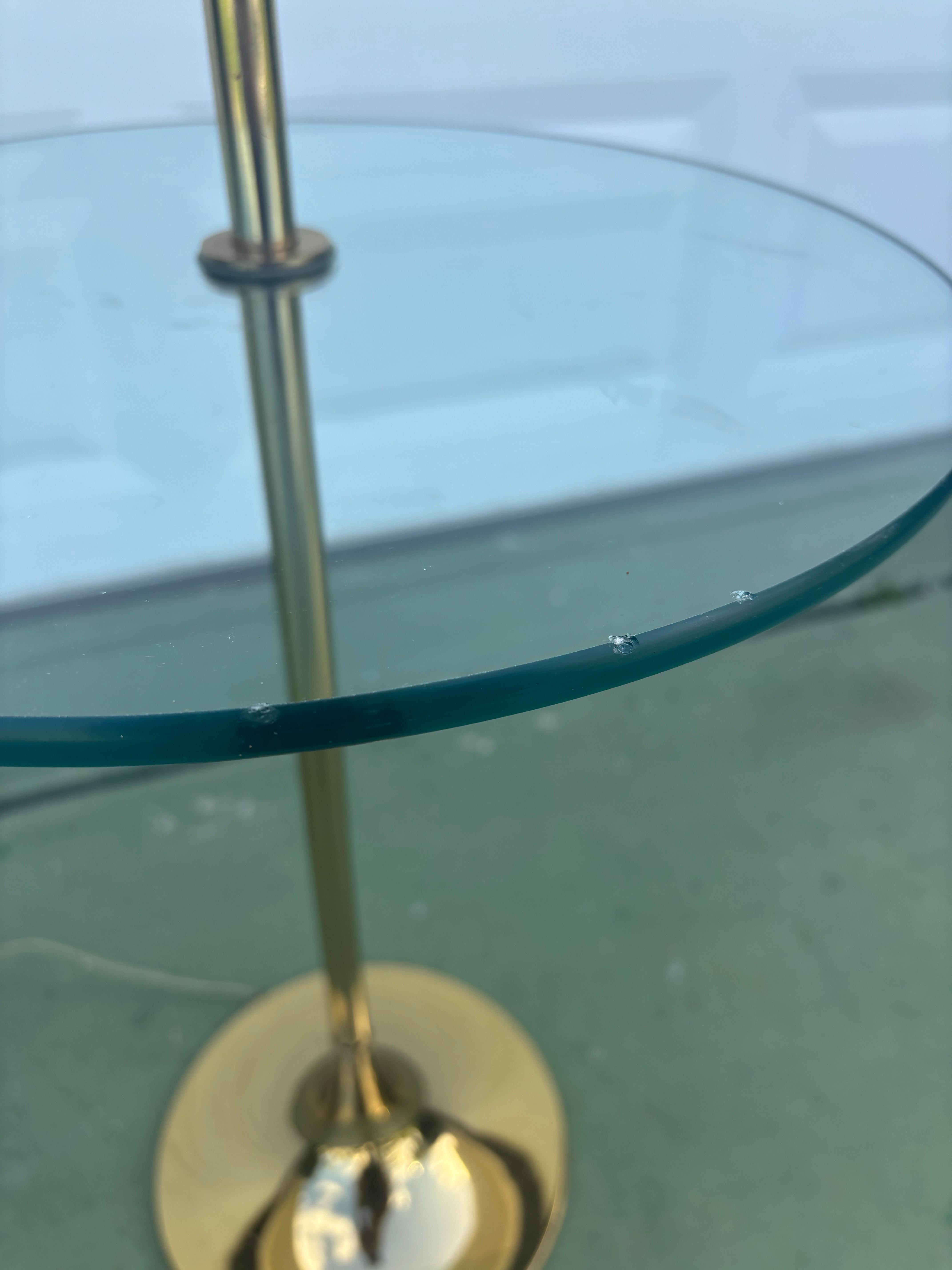American 1960s Brass Table Tulip Floor Lamp by Bill Curry for Laurel For Sale