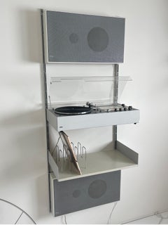 Braun Audio wall mounted audio system designed by Dieter Rams
