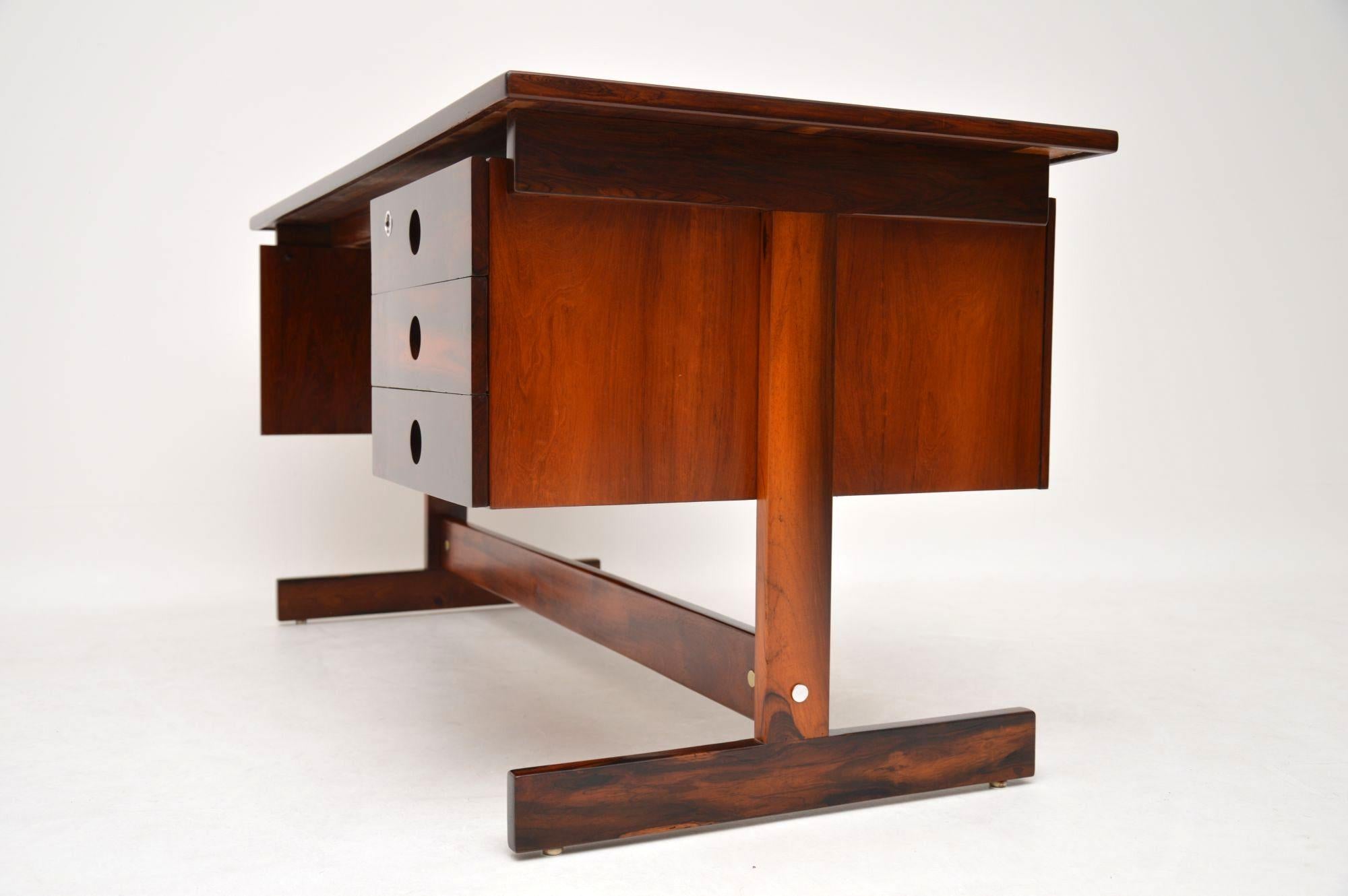 1960s Brazilian ‘Clara’ Desk by Sergio Rodriguez 1