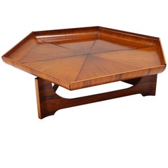 1960s Brazilian Jacaranda Coffee Table by Jorge Zalszupin