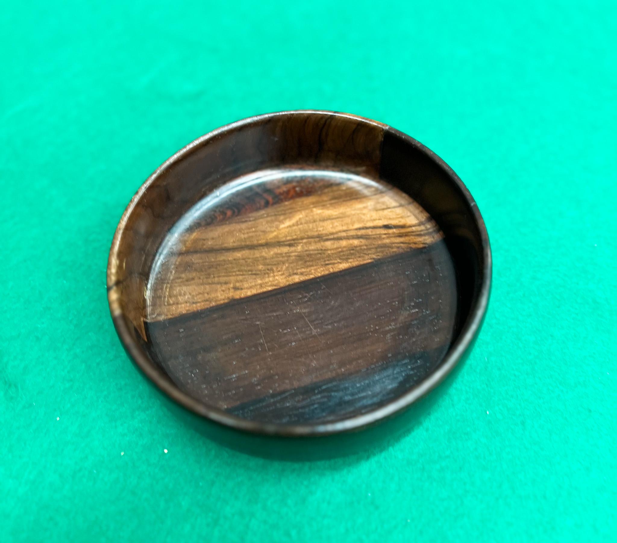 1960s Brazilian Mid-Century Modern Bowl in Hardwood by Tropic Art In Good Condition For Sale In New York, NY