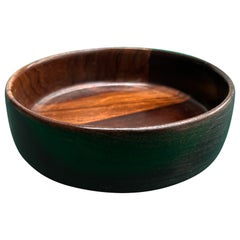 1960s Brazilian Mid-Century Modern Bowl in Hardwood by Tropic Art