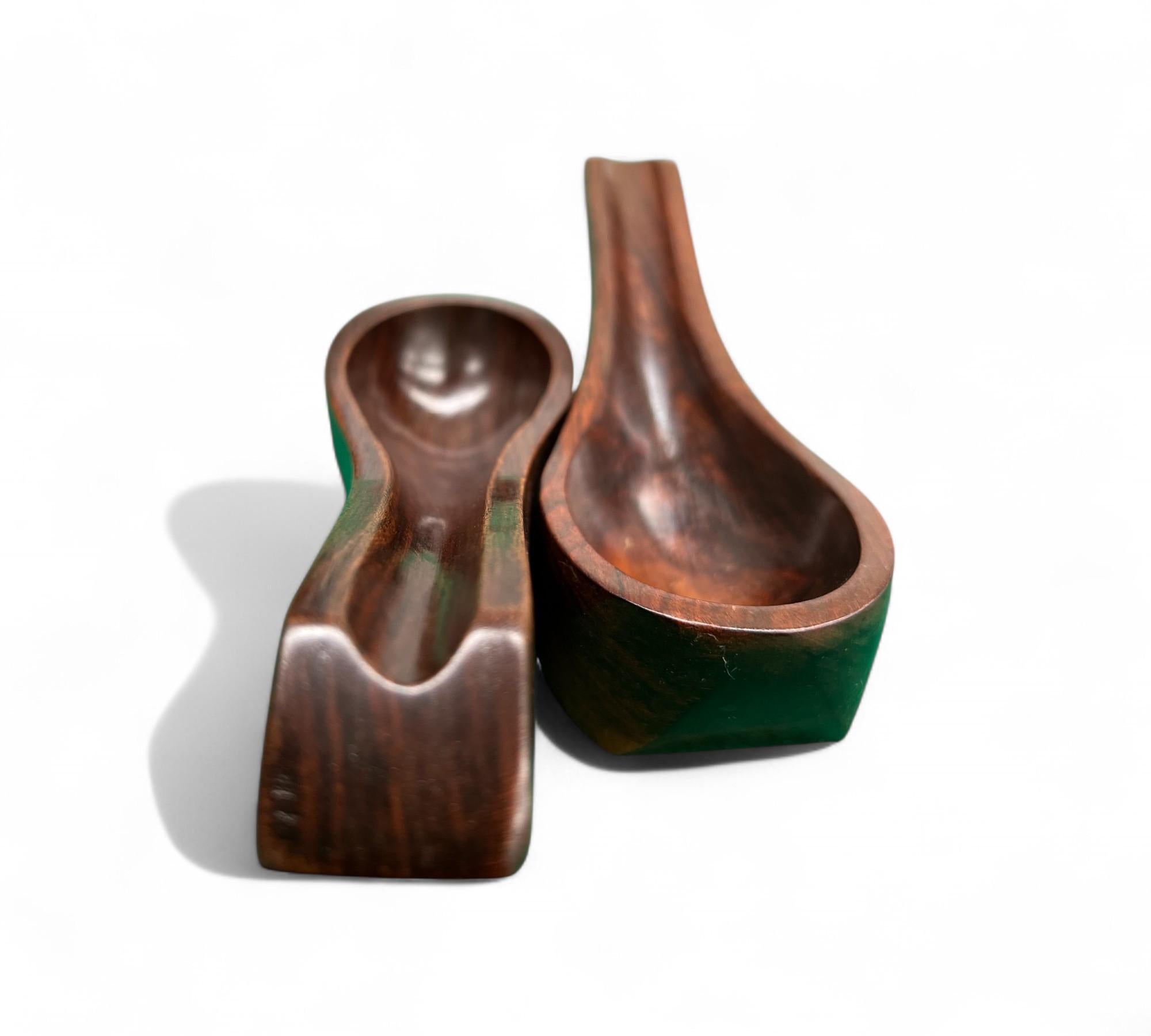 Brésilien Porte-pipes moderne brésilien des années 1960 en bois de rose de Jean Gillon en vente