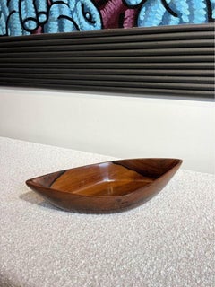 1960s Brazilian Rosewood Bowl by Jean Gillon for Wood Art