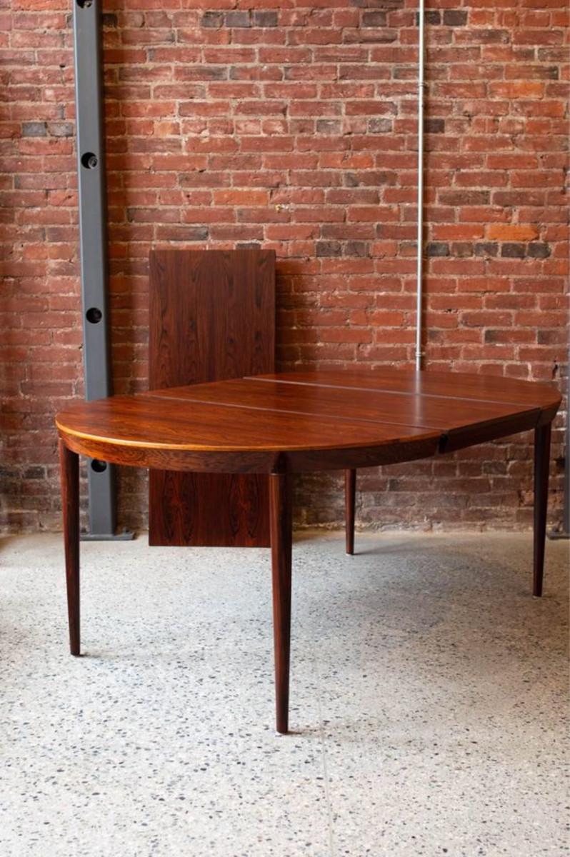 Mid-20th Century 1960s Brazilian Rosewood Dining Table by Severin Hansen