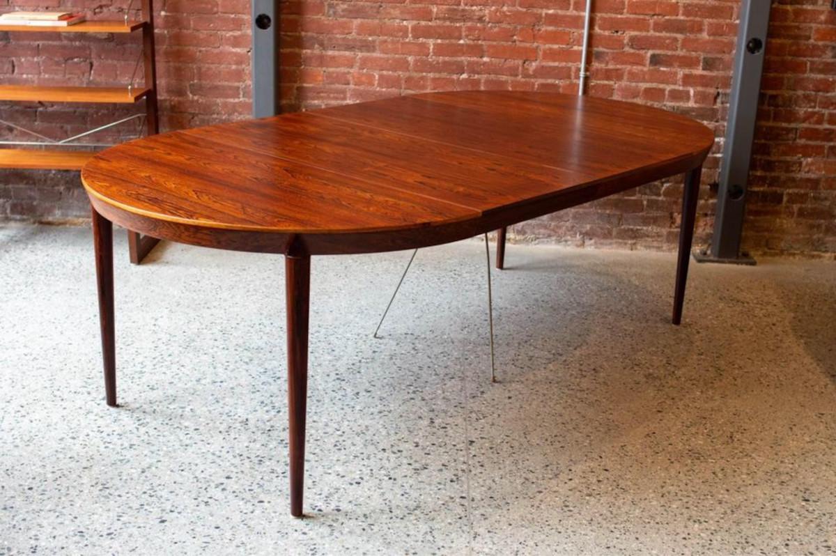 1960s Brazilian Rosewood Dining Table by Severin Hansen 2