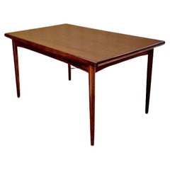 1960s Brazilian Rosewood Dining Table Made in Denmark