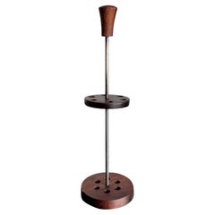 Porte-fourchette à fondue en palissandre brésilien des années 1960