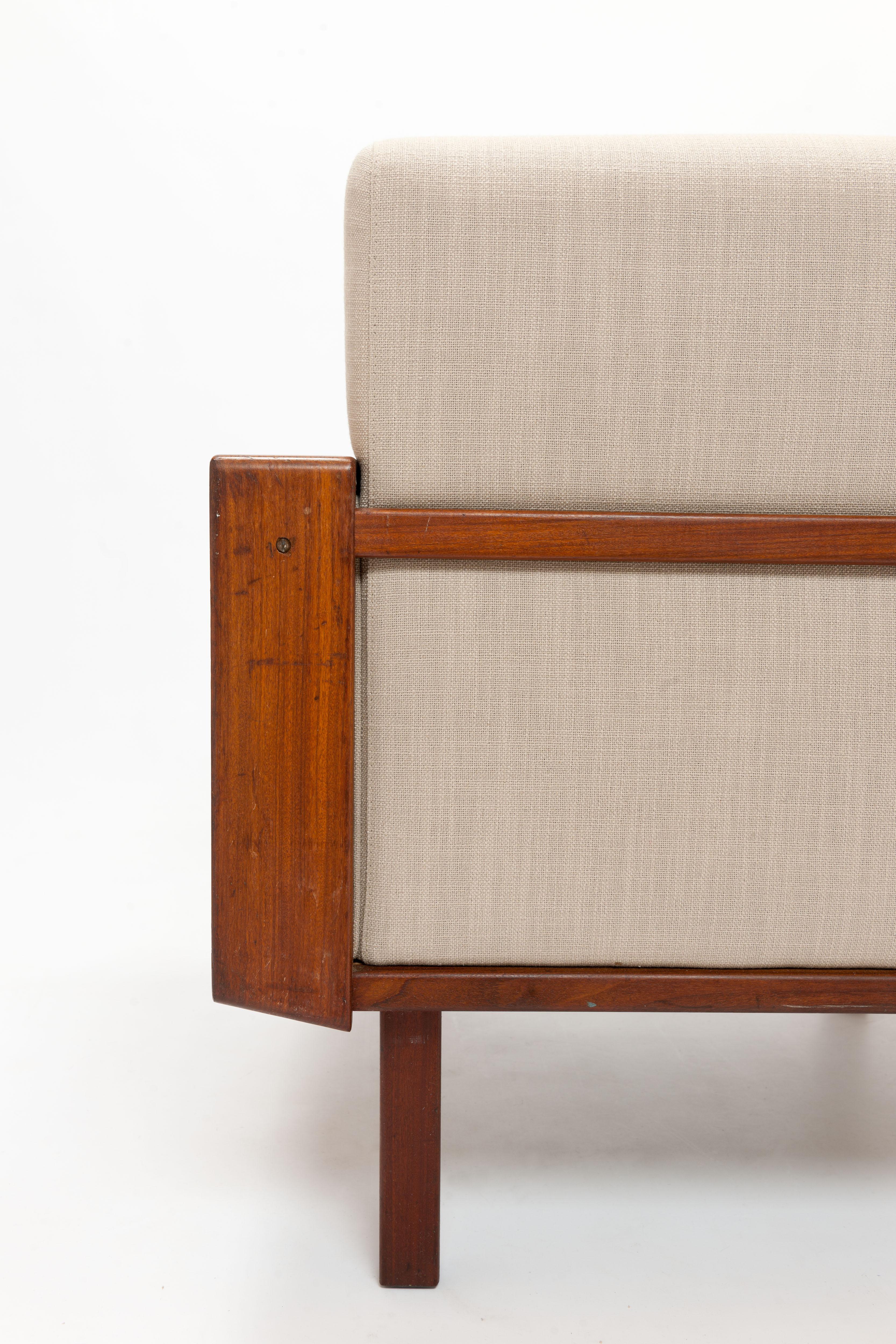 1960s 'Brazilian' Teak and Cane Armchair in the Manner of Celina Decorações 5