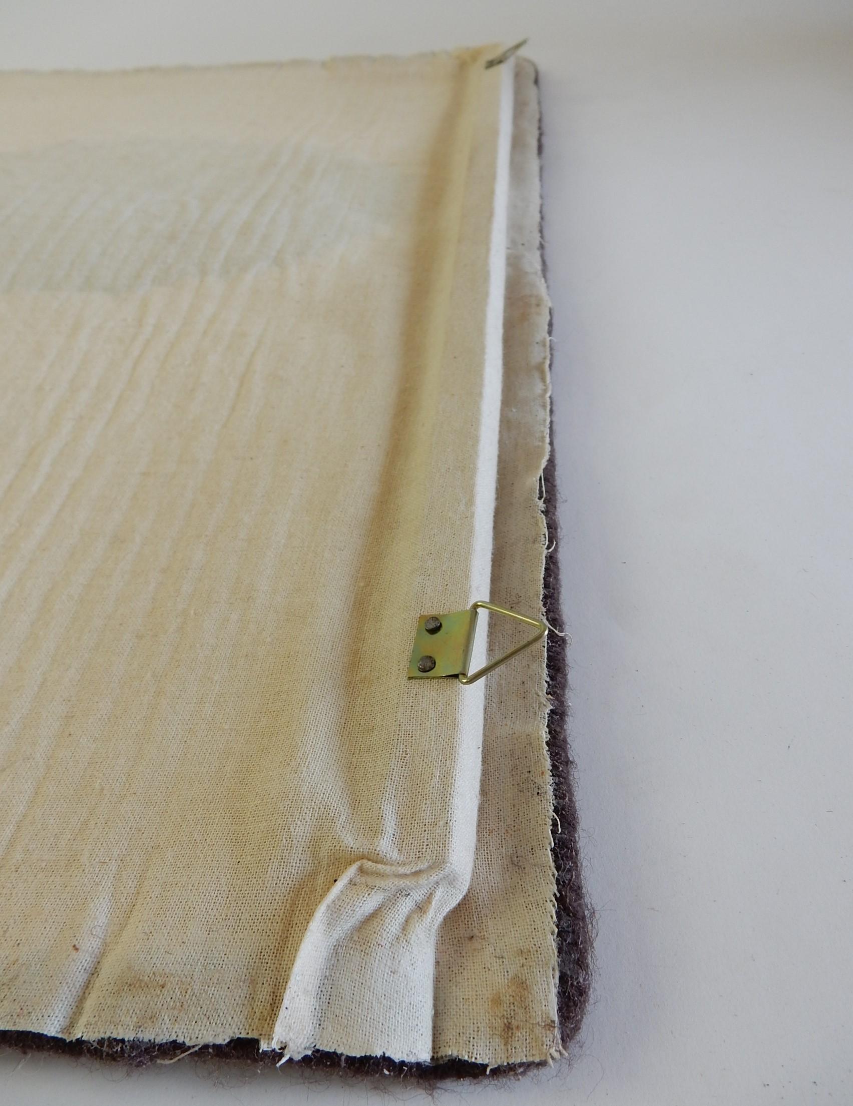 Tapiz de arte textil brasileño de los años 60 firmado Leao Lana en venta