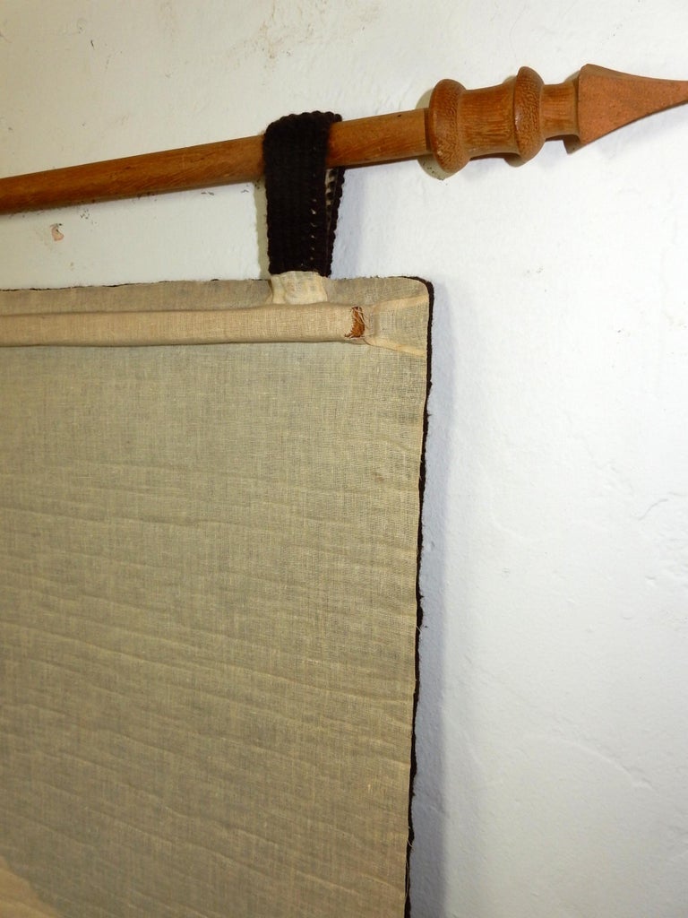 1960s Brazilian Wall Art Tapestry by Valdivino Alves de Conceicao at 1stDibs