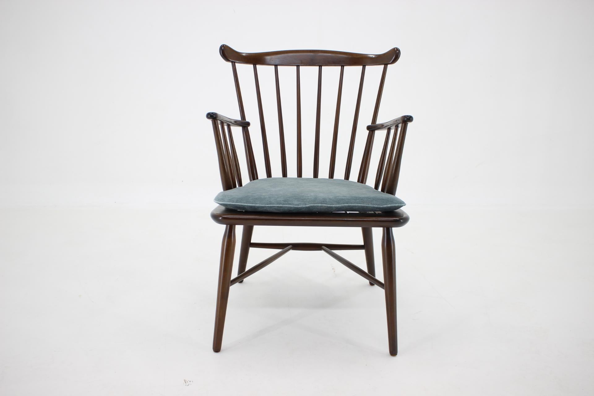 Mid-Century Modern 1960s Børge Mogensen Chair for FDB Møbler, Denmark For Sale