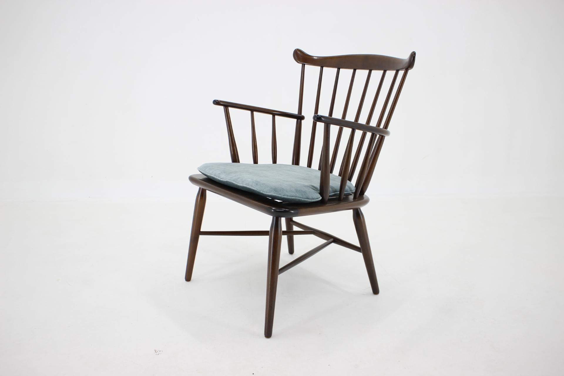 Danish 1960s Børge Mogensen Chair for FDB Møbler, Denmark For Sale
