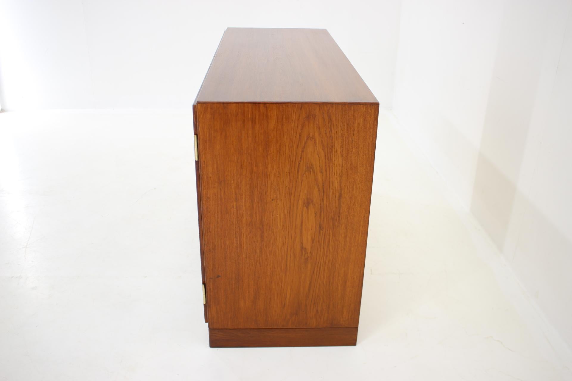 Wood 1960s Børge Mogensen Oak Cabinet Model 232, Denmark For Sale