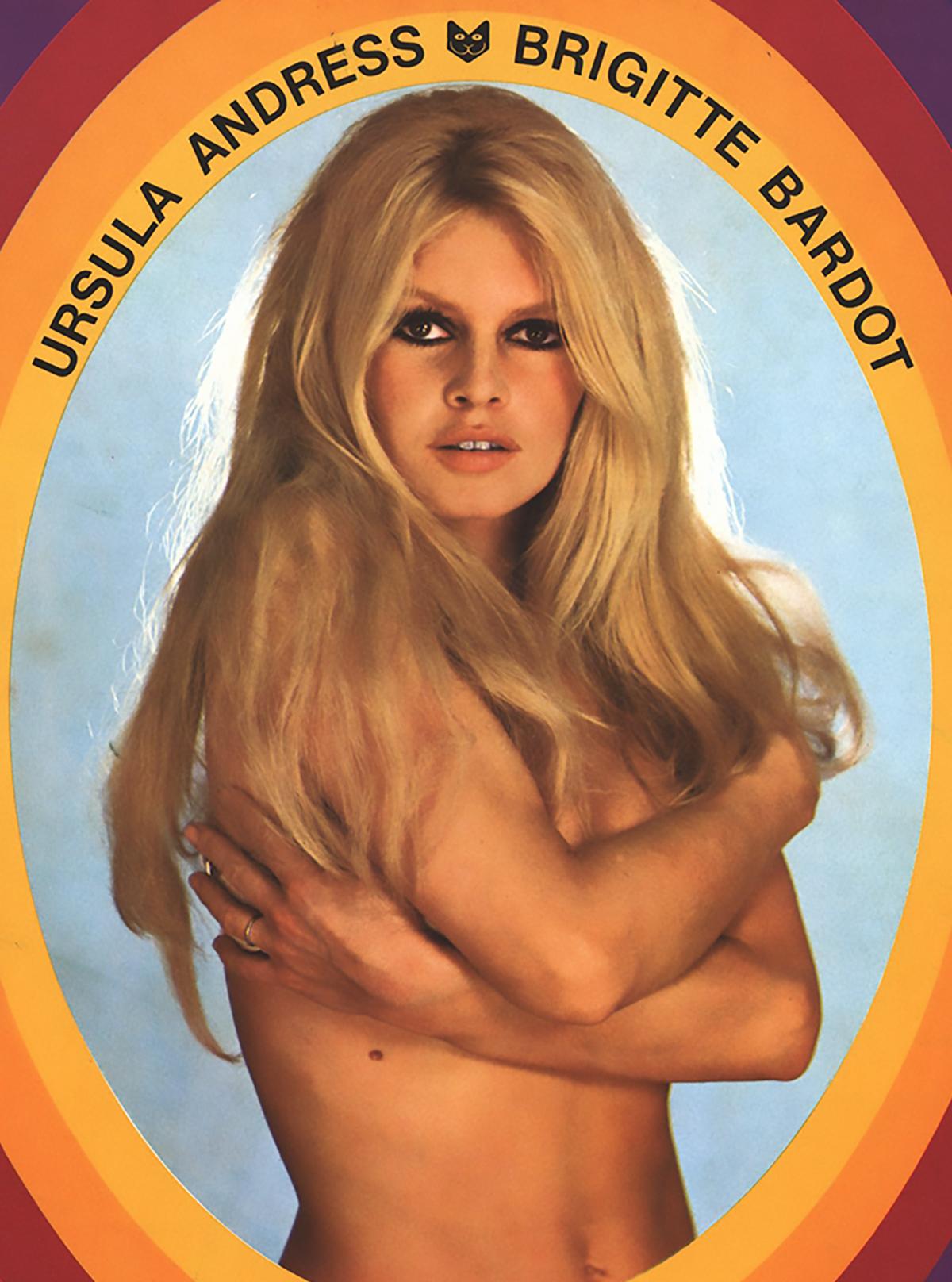 Mid-20th Century 1960's Brigitte Bardot LUI Magazines (set of 2) For Sale