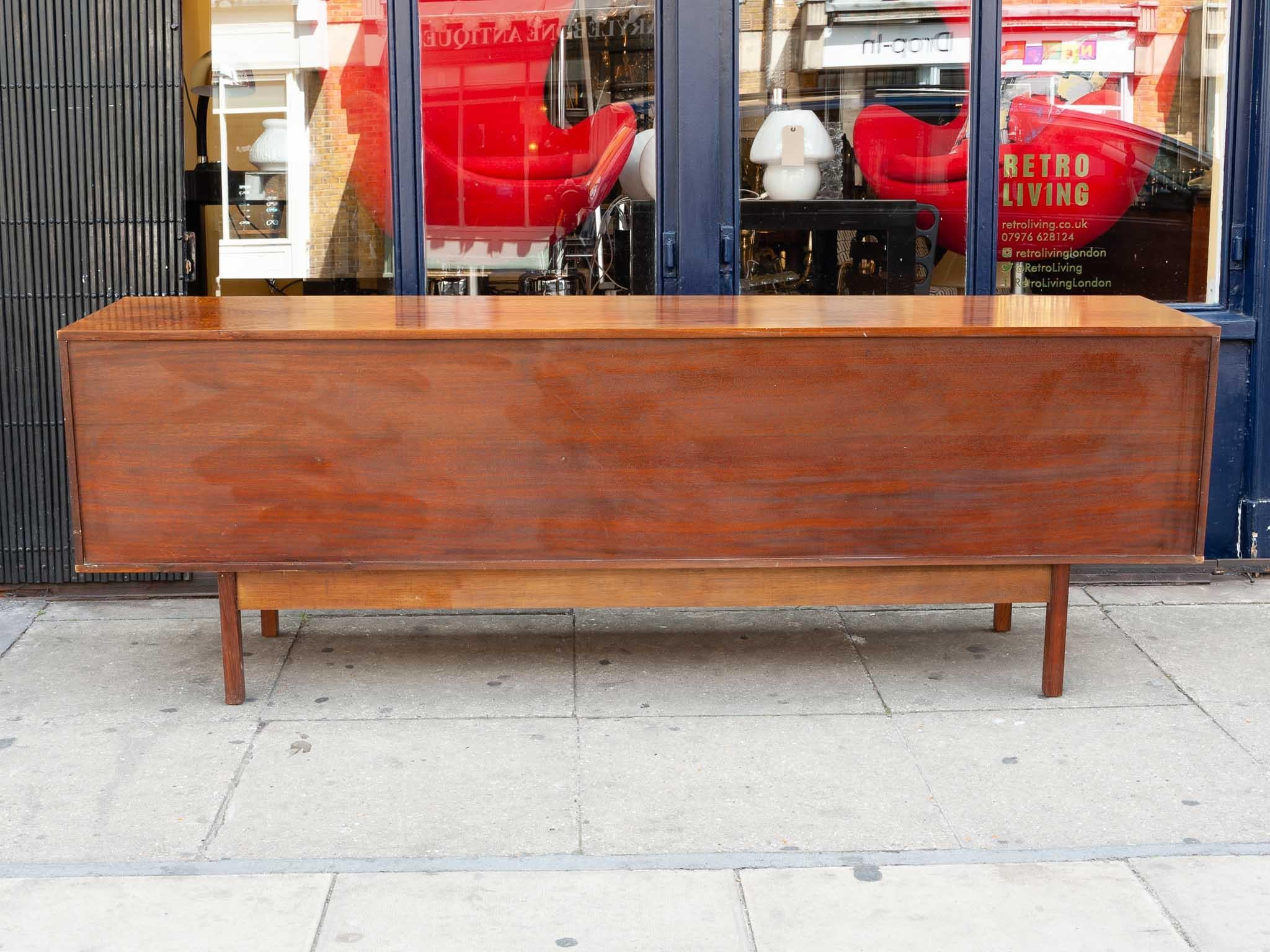 1960s British Bath Cabinet Makers Rosewood Polished Sideboard 7