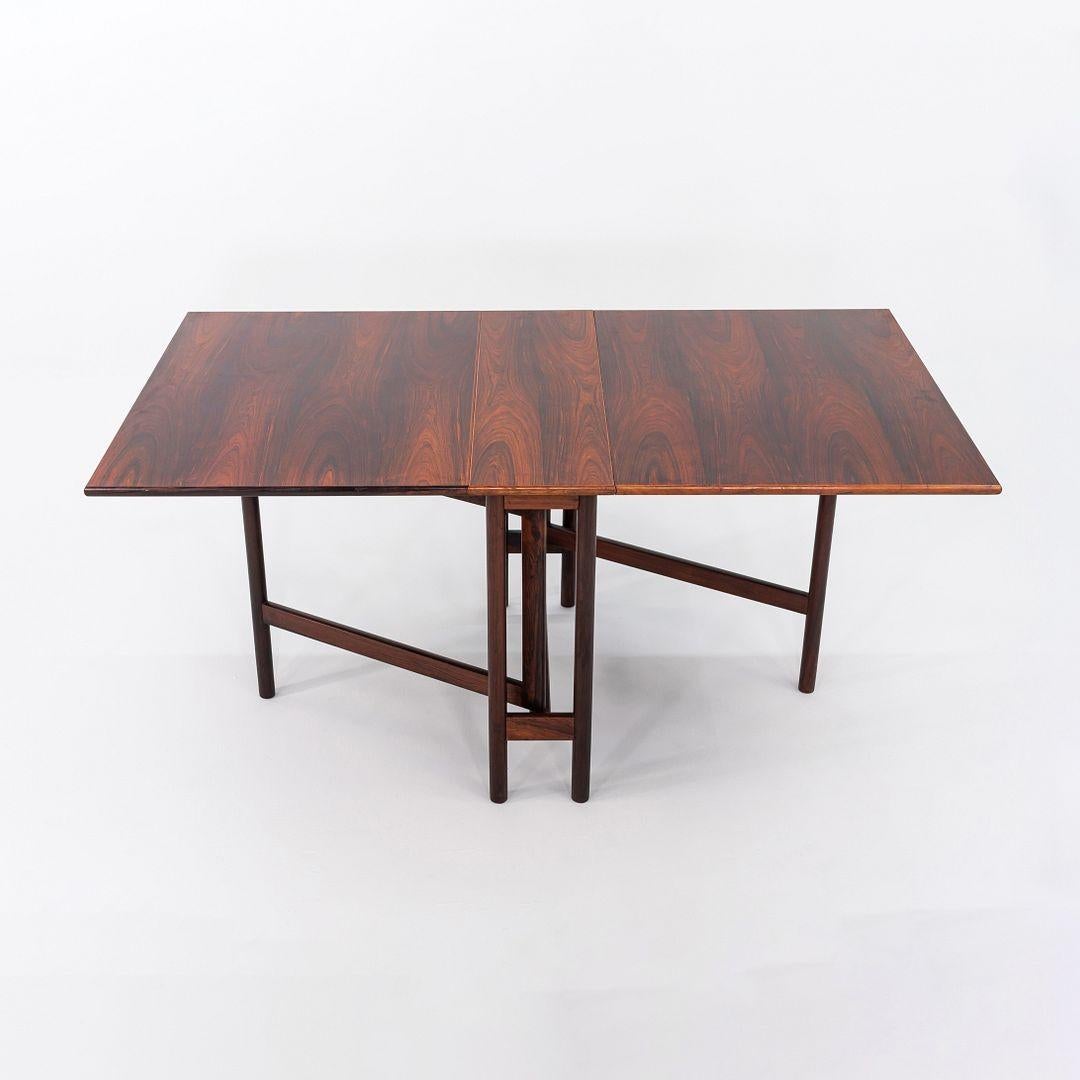 Table de salle à manger pliante Brode Blindheim pour Sykkylven Mobler des années 1960 en vente 6