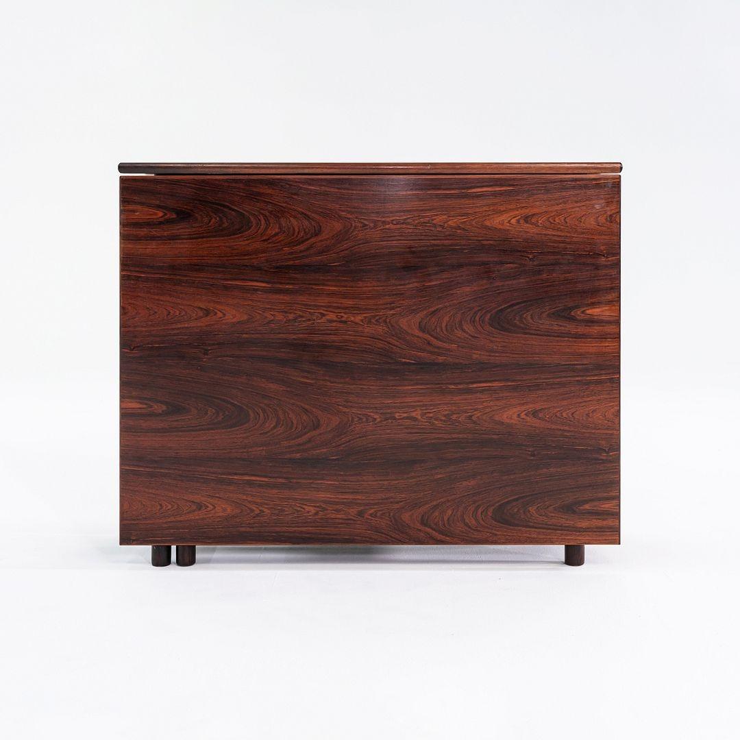 Bois de rose Table de salle à manger pliante Brode Blindheim pour Sykkylven Mobler des années 1960 en vente