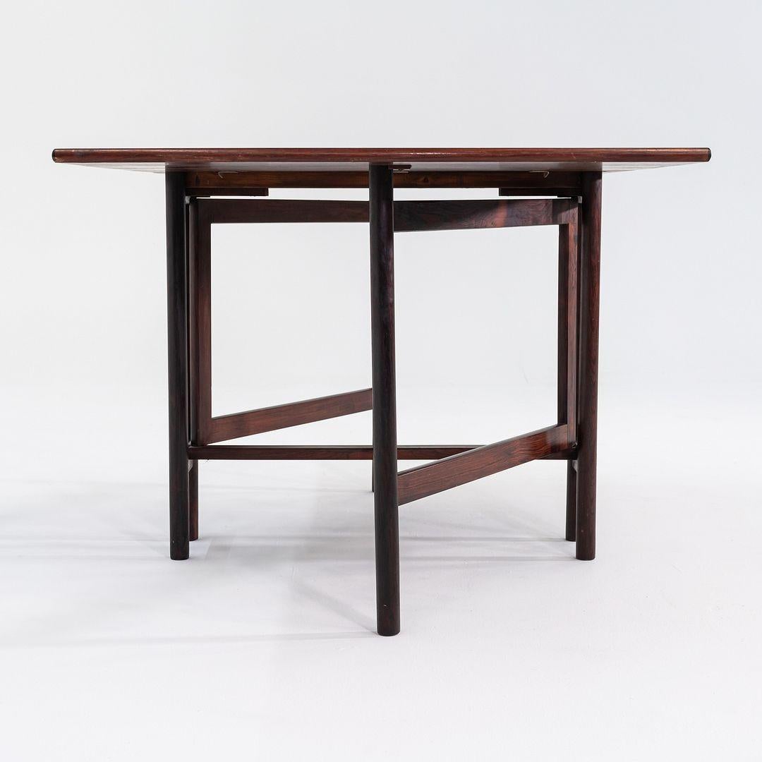Table de salle à manger pliante Brode Blindheim pour Sykkylven Mobler des années 1960 en vente 2