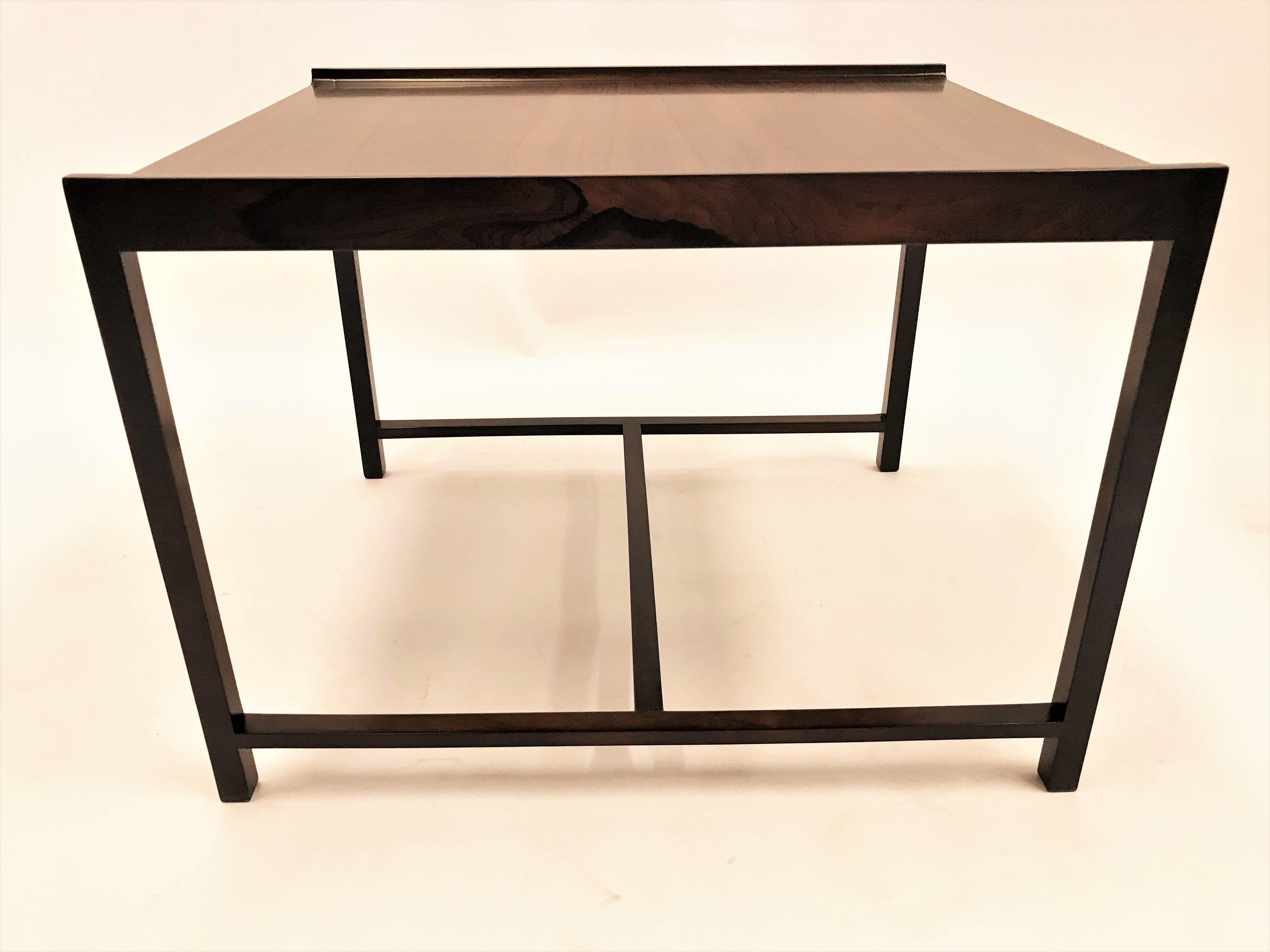 Scandinavian Modern 1960s Brode Blindheim Rosewood Palisander End Side Table 1