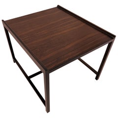 Scandinavian Modern 1960s Brode Blindheim Rosewood Palisander End Side Table