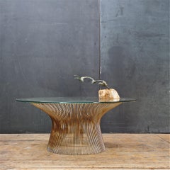 1960s Bronze Birds Table Sculpture White Onyx Base Midcentury Hollywood Regency