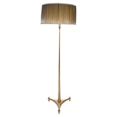 1960s Bronze Floor Lamp by Maison Delisle