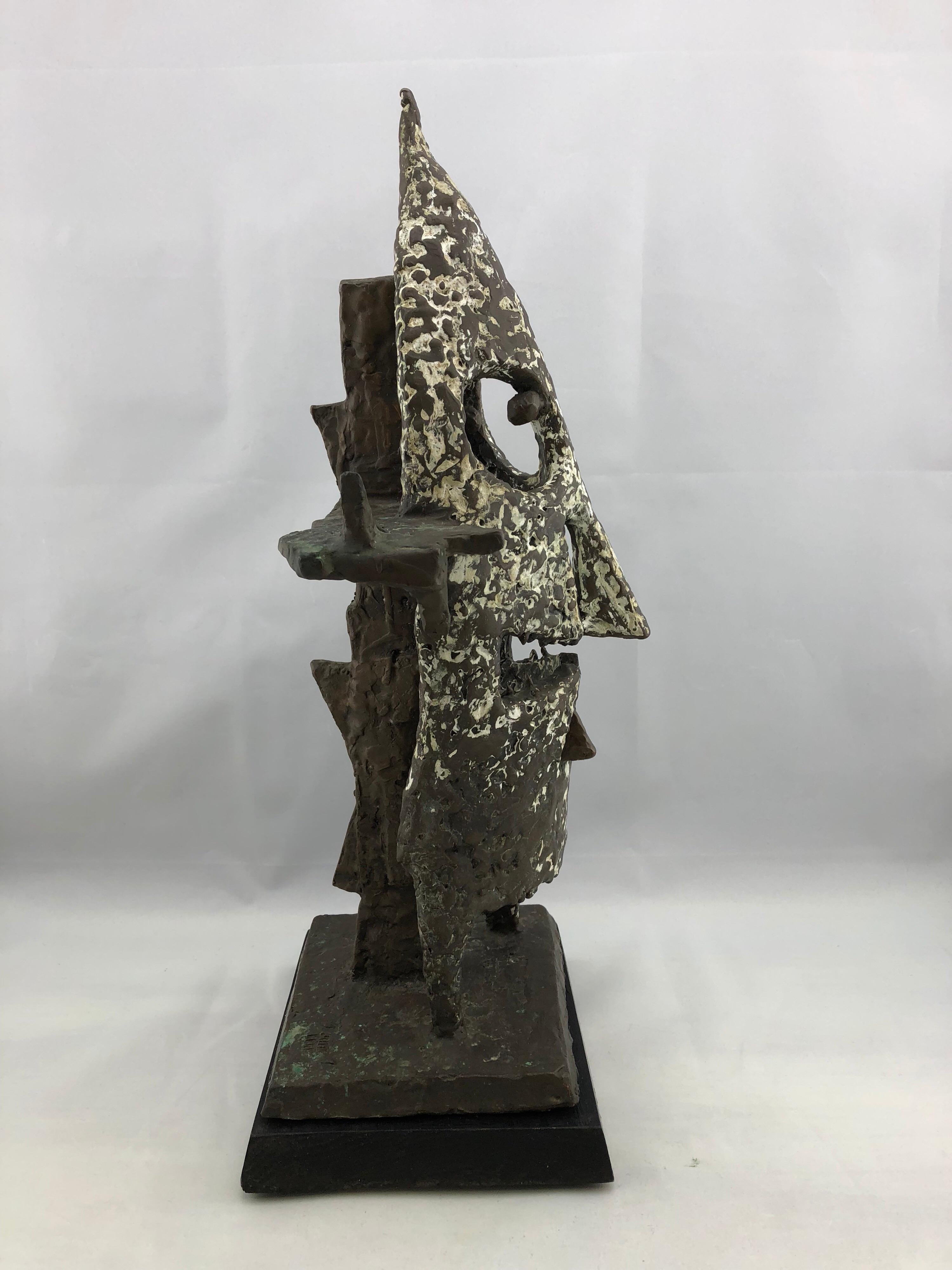 1960s bronze sculpture by John Alfred Begg. Rare to market item by John Begg. This is from a 1 owner collection of John Begg sculptures.
